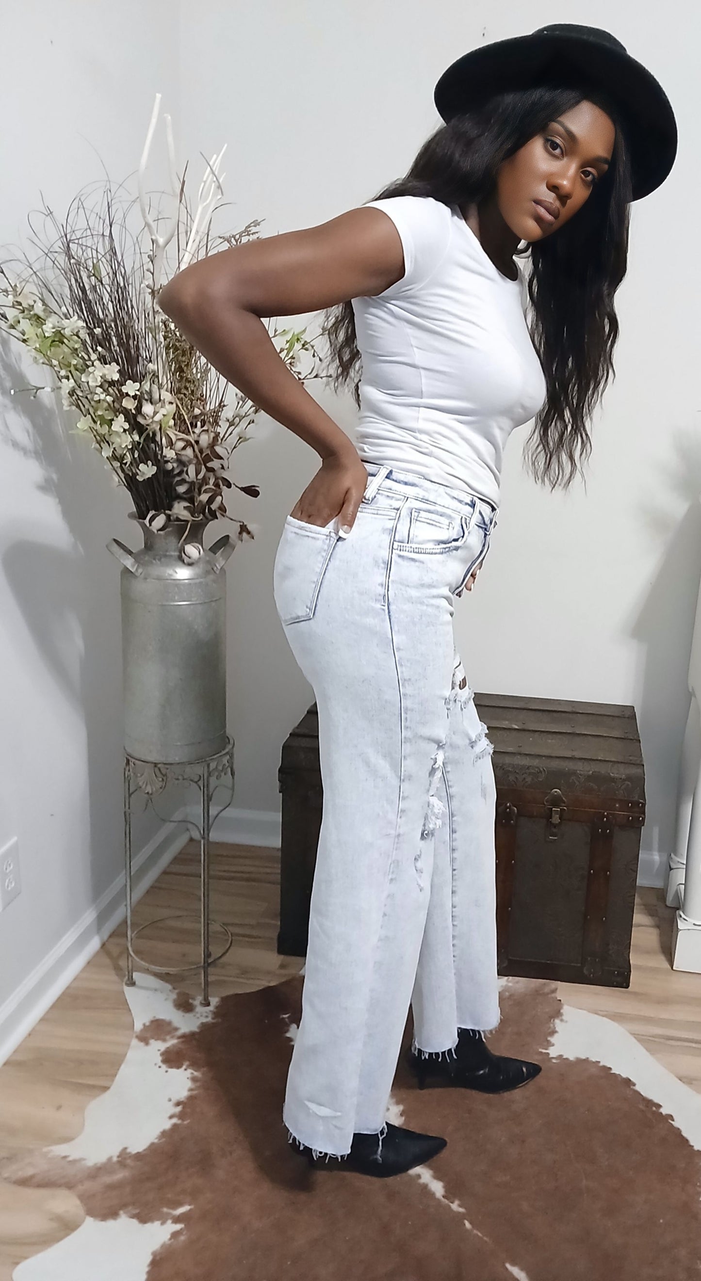Oh Baby Vintage Jeans 34" inseam
