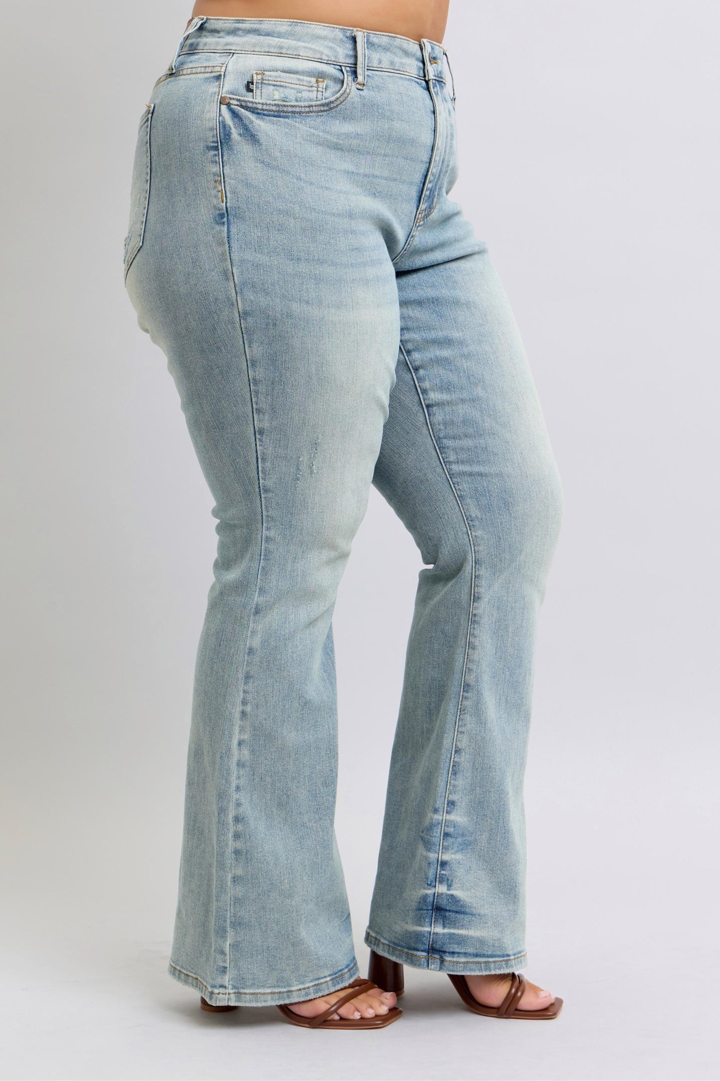 Say My Name Plus Size Demin Jeans -33" inseam