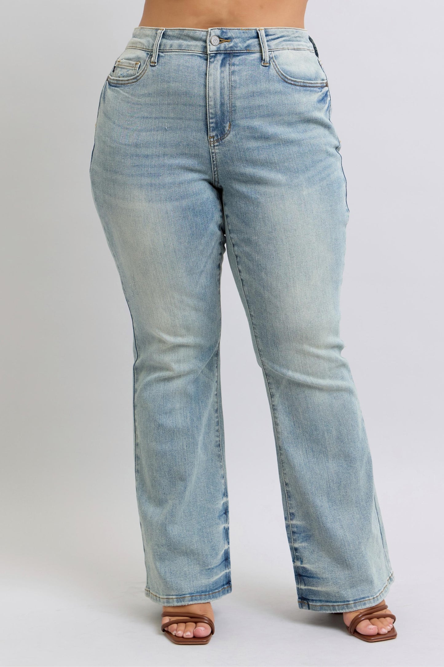 Say My Name Plus Size Demin Jeans -33" inseam