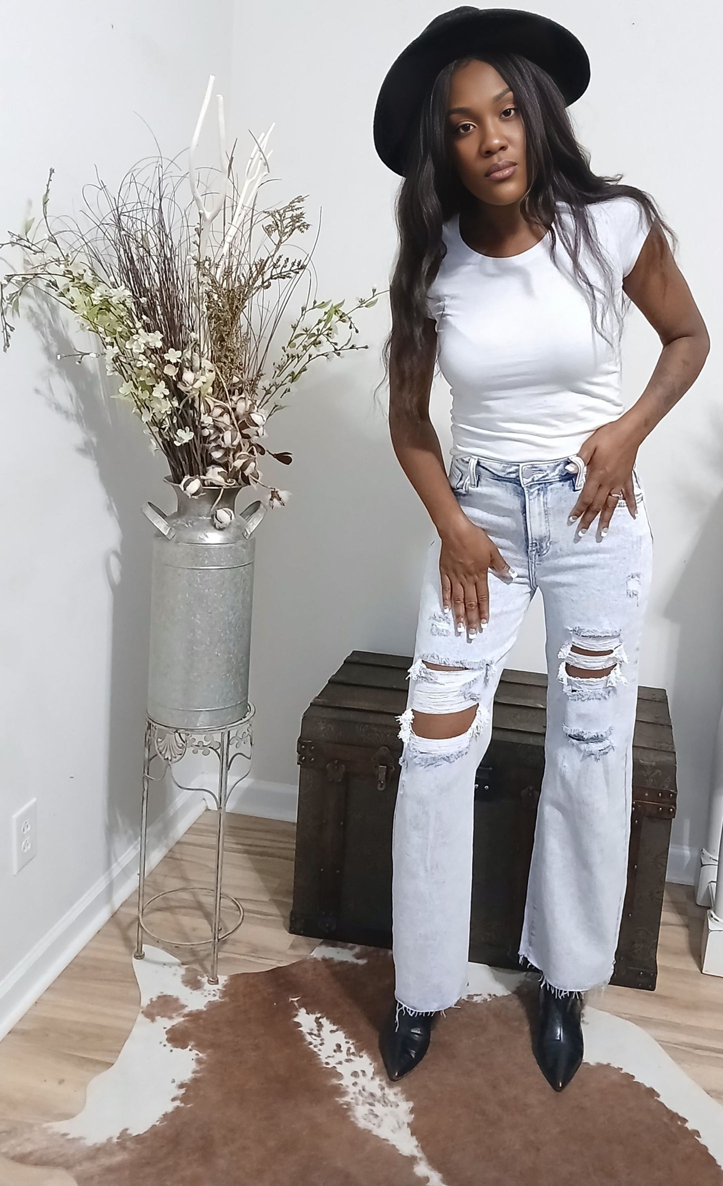 Oh Baby Vintage Jeans 34" inseam